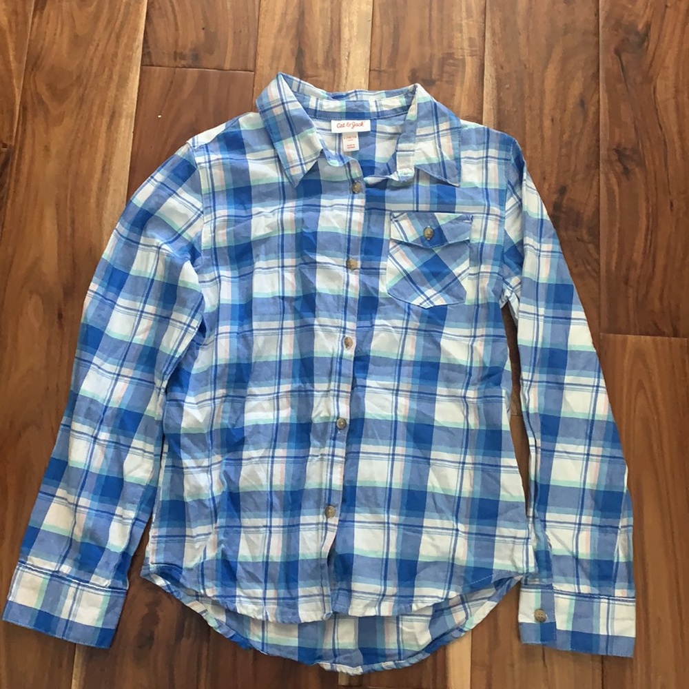 Girls Cat & Jack Flannels